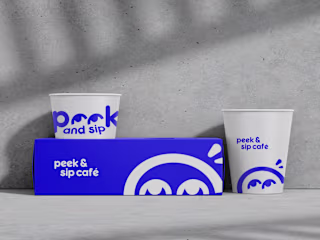 Peek and Sip Café | Visual Identity