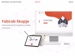 FabLab Skopje UX/UI Design:Case Study