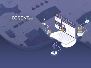 Decent.BET Rebrand, Website Design & Crypto Wallet Design