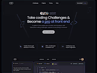 Codetive App- Web design