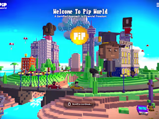 PiP World - 3D Scroll Website