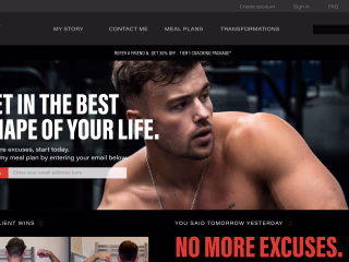 Mo Samuels - Fitness influencer / YouTuber brand identity system