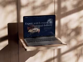 Watch Doctor (Horology Service) - Web Redesign + Rebranding