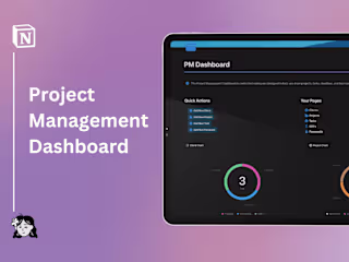 Notion Project Management Dashboard