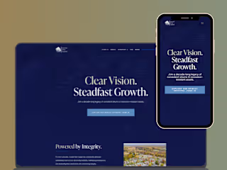 Crystal View Capital Website Redesign