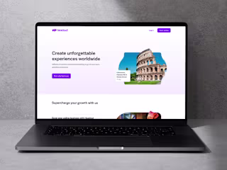 Product landing page