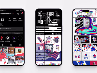 Zalem Industries —Branding, webdesign, instagram feed design