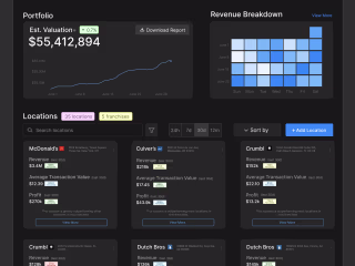 (Dark Mode) Franchise Tool Project