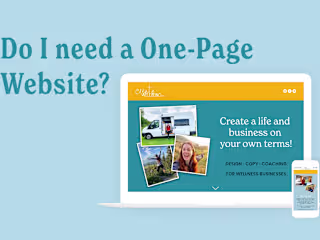 Single-page website
