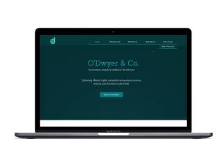 O’Dwyer & Co. ​Accountants - Custom Website Design