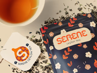 Serene Ceylon tea