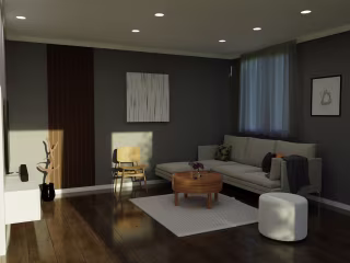 Modern and Minimalist: A Living Room Design with Sleek Style