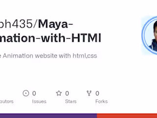 Maya-Animation-with-HTMl
