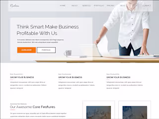 Created a New Website Design
