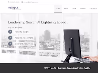 Website Design - Consulting Firm