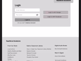 WireFraming of Old Website