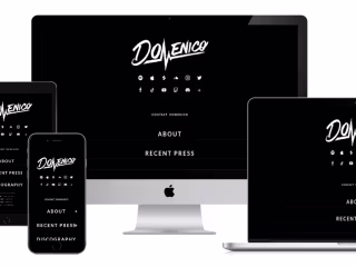 Website for a NYC Musician