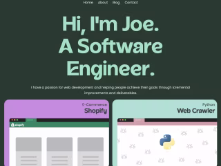 Personal Website and Blog