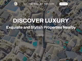 Advanced Real Estate Management Website