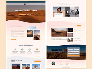 Travel agency website