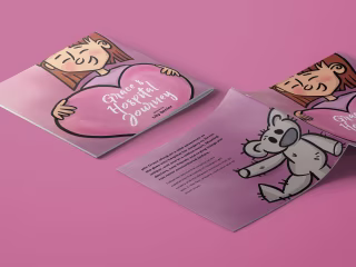 Children's Book Illustration Grace's Hospital Journey