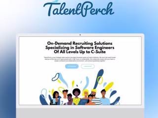 Webflow Website Development - TalentPerch.com