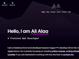 My Personal Website