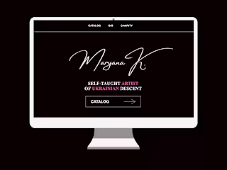 Custom website for Artist (Design + Development)