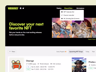 Front-end Development for NFT Community