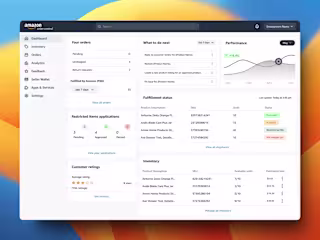 Seller Dashboard Experience 