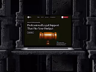 RRA Solicitor & Advocate Website Design (Multi Pages)
