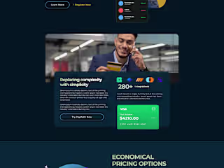 Website Mockups by HydePark Digitals | UI/UX Design Concepts