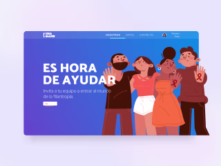 Charity website