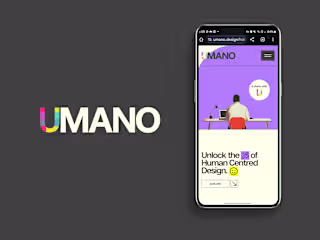 UMANO Design - Full brand design & custom Webflow development