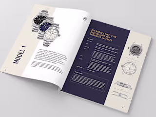 Striking On-brand Catalogue