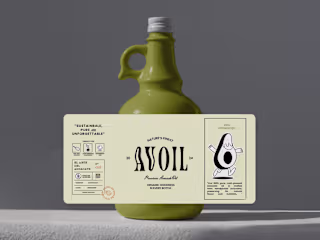 🥑 Avoil: Brand Identity for a Premium Avocado Oil Brand 