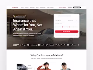 RocketQuote Website Rebrand