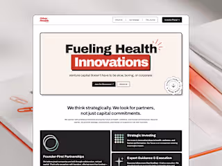 Website Design & Development for Other Health Ventures