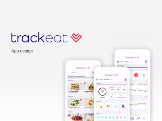 Trackeat - App design