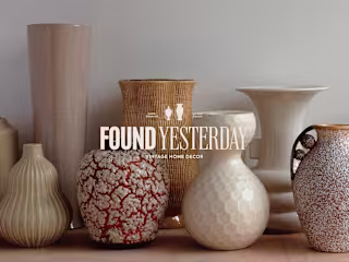 Found Yesterday - Vintage Home Decor (client project)