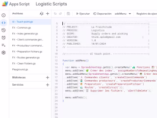 Automated logistic documents generation.