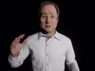Public commercial using metahumans