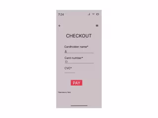 Credit Card Checkout on Behance