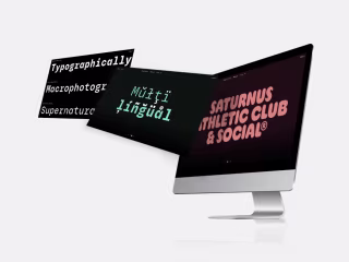 Website for Bech type (Webflow)