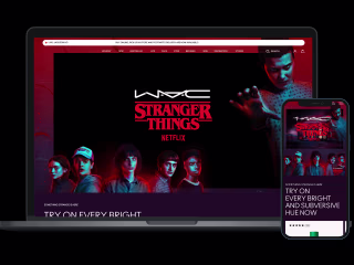 MAC Cosmetics x Stranger Things 4 Netflix