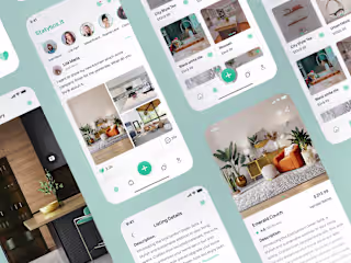 Innovative UX/UI Design for Renovation Social App