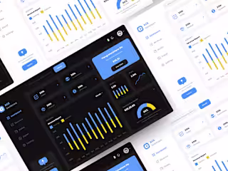 Admin Dashboard Design.