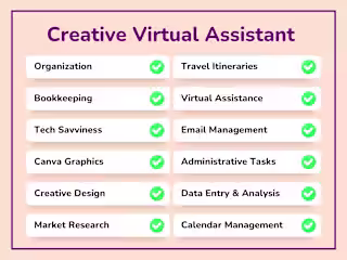 Virtual Assistant: Enhancing Productivity & Organization