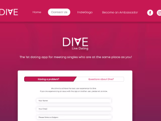 Diveapp Redesign