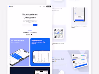 Acadu Website (Framer)